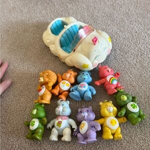 Care Bears Cloud Car. With Carebears